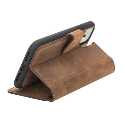 iPhone 11 Pro Max Leather Wallet Case Detachable RFID – Magic Mizuri Leather