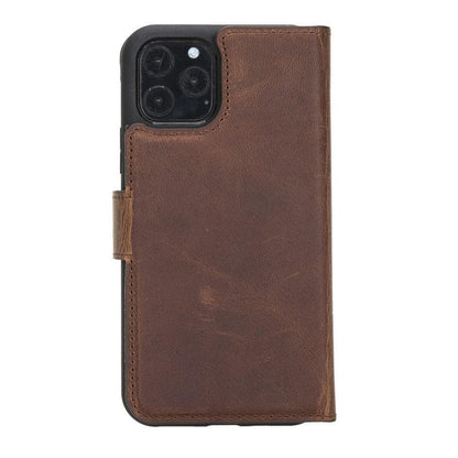 iPhone 11 Pro Max Leather Wallet Case Detachable RFID – Magic Mizuri Leather