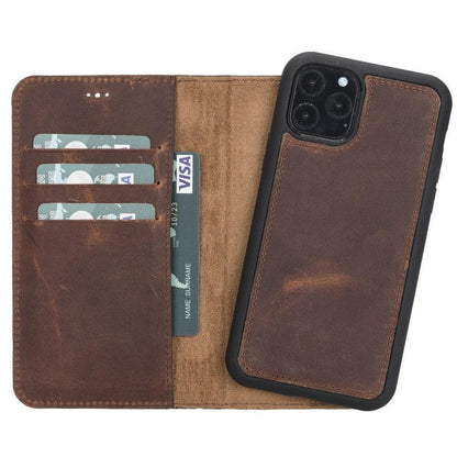 iPhone 11 Pro Leather Wallet Case Detachable RFID – Magic Mizuri Leather