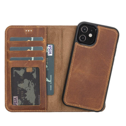 iPhone 11 Pro Max Leather Wallet Case Detachable RFID – Magic Mizuri Leather