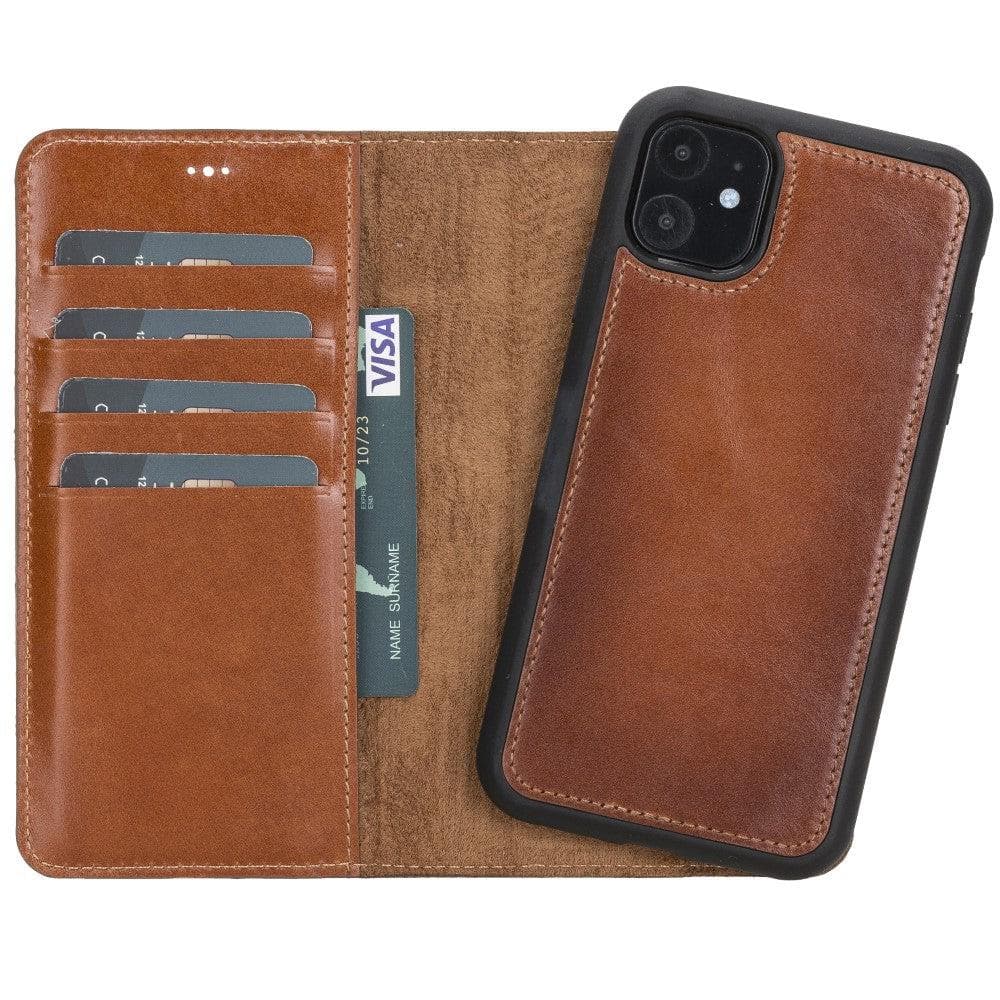 iPhone 11 Pro Max Leather Wallet Case Detachable RFID – Magic Mizuri Leather
