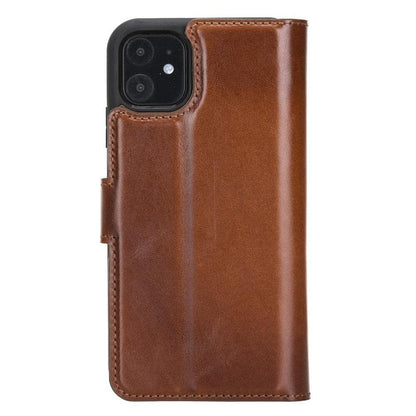 iPhone 11 Pro Leather Wallet Case Detachable RFID – Magic Mizuri Leather