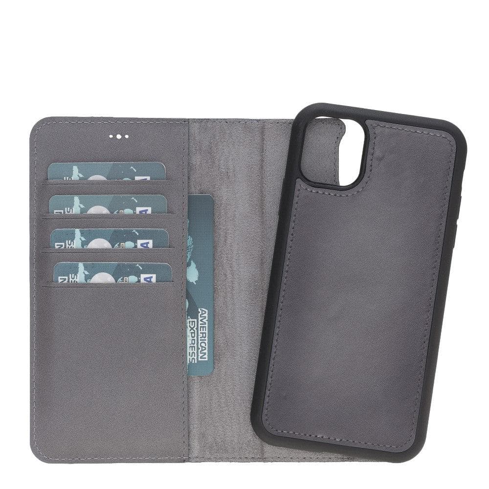 iPhone 11 Pro Leather Wallet Case Detachable RFID – Magic Mizuri Leather