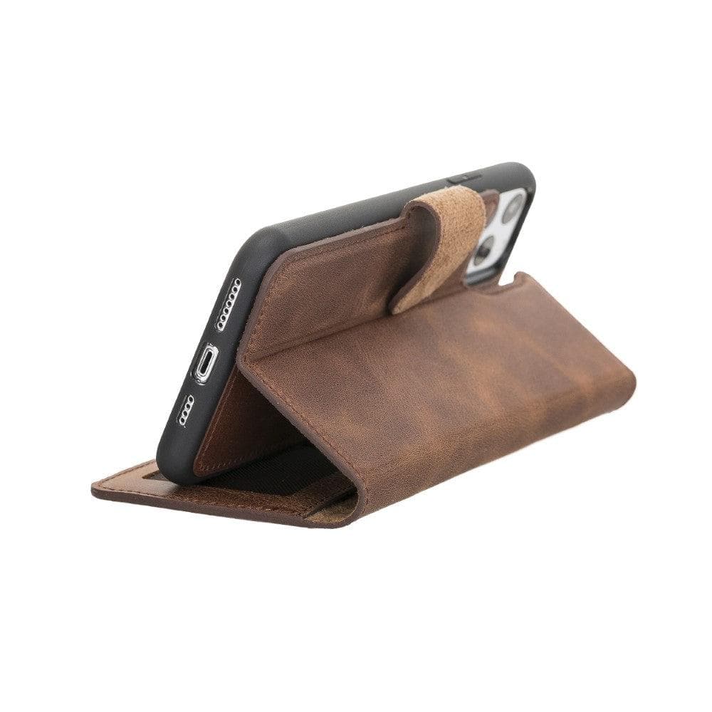 iPhone 11 Pro Leather Wallet Case Detachable RFID – Magic Mizuri Leather