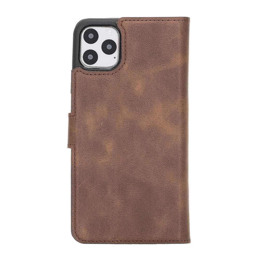 iPhone 11 Pro Leather Wallet Case Detachable RFID – Magic Mizuri Leather