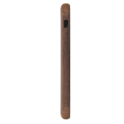 iPhone 11 Pro Genuine Leather Slim Case – Rock Cover Stand Mizuri Leather