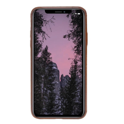 iPhone 11 Pro Max Genuine Leather Slim Case with Card Holder – Ultra Cover CCP Mizuri Leather