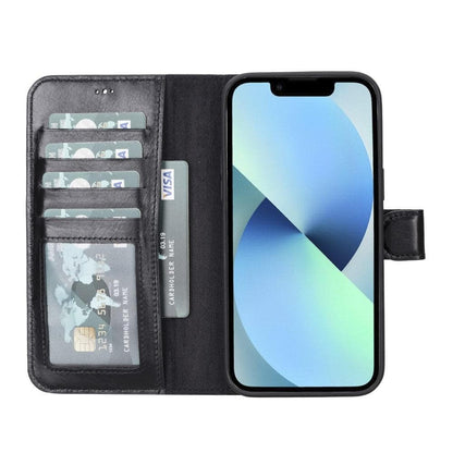 iPhone 14 Pro Leather Wallet Case Detachable RFID MagSafe – Magic Mizuri Leather
