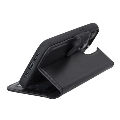 iPhone 14 Pro Leather Wallet Case Detachable RFID MagSafe – Magic Mizuri Leather