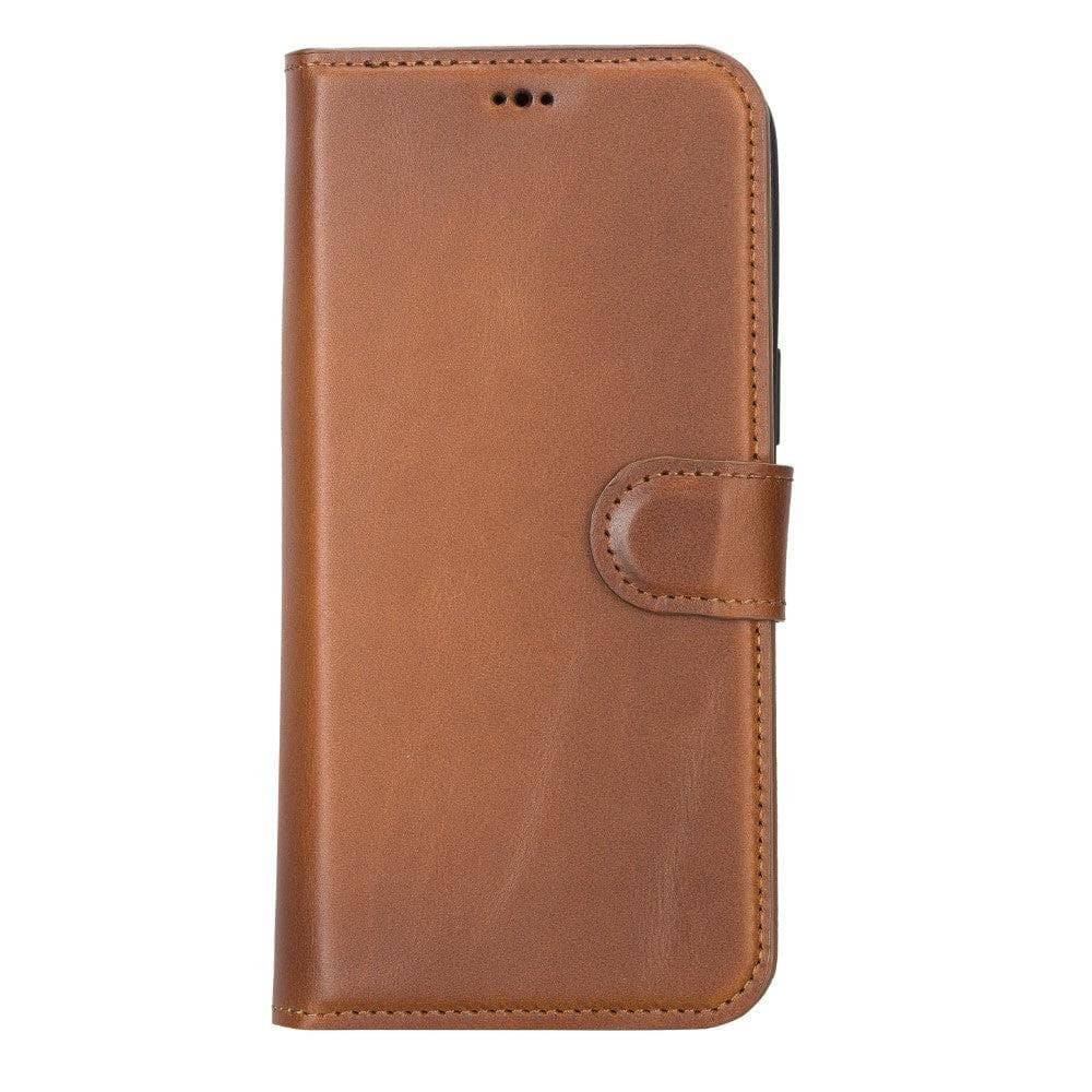 iPhone 14 Plus Leather Wallet Case Detachable RFID MagSafe – Magic Mizuri Leather