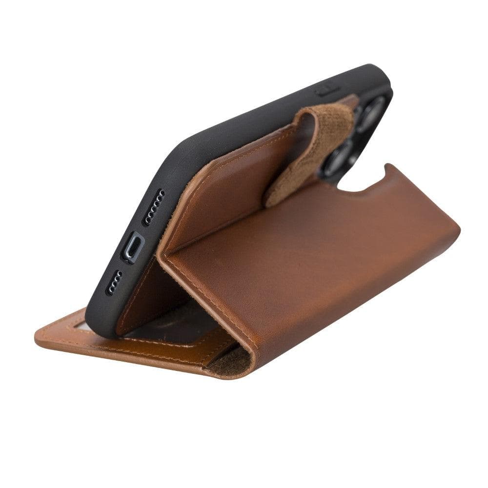 iPhone 14 Pro Leather Wallet Case Detachable RFID MagSafe – Magic Mizuri Leather