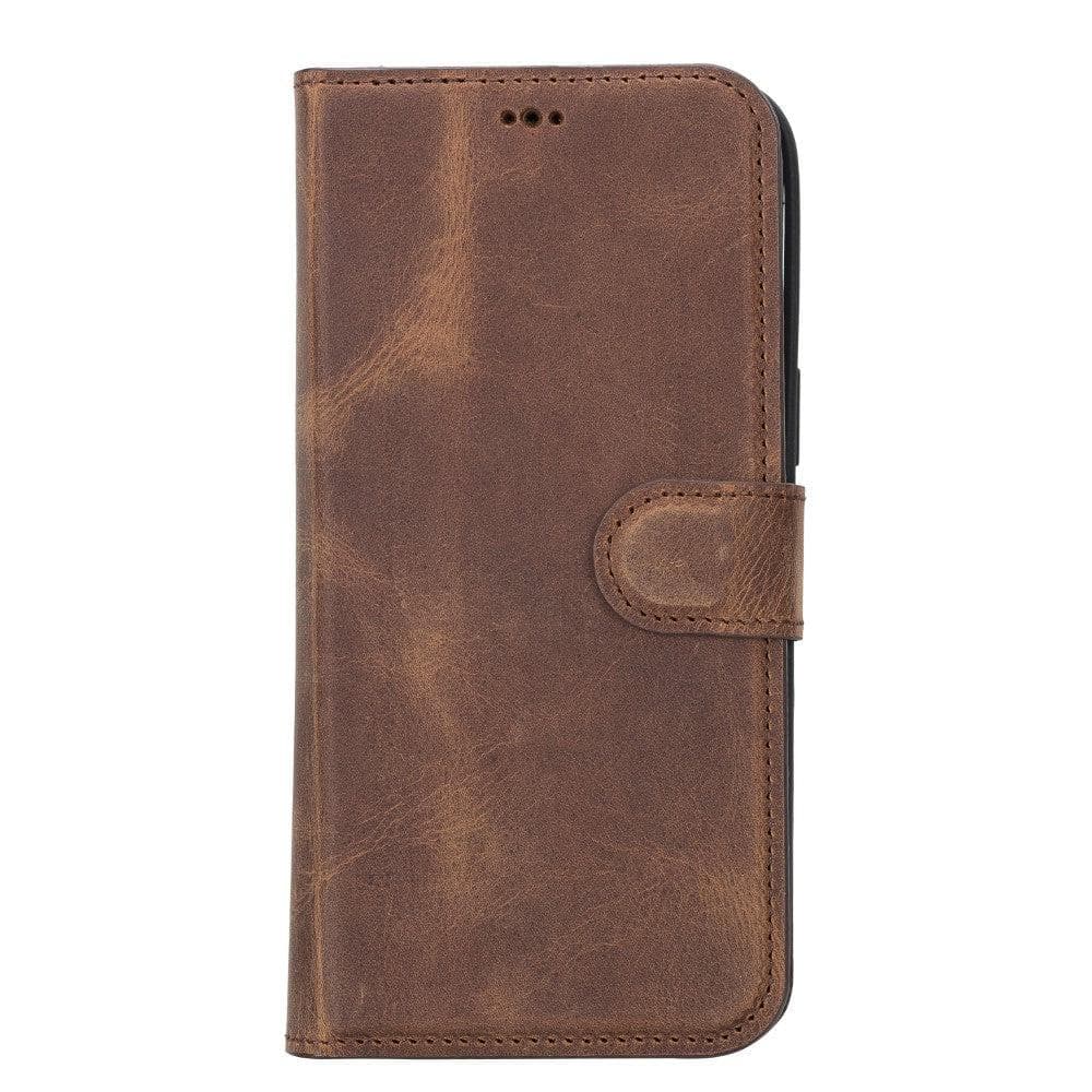 iPhone 14 Plus Leather Wallet Case Detachable RFID MagSafe – Magic Mizuri Leather