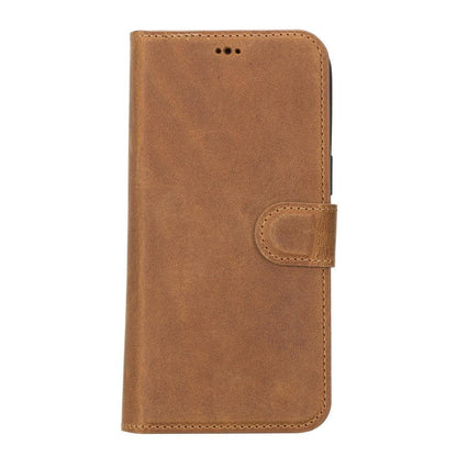 iPhone 14 Pro Leather Wallet Case Detachable RFID MagSafe – Magic Mizuri Leather