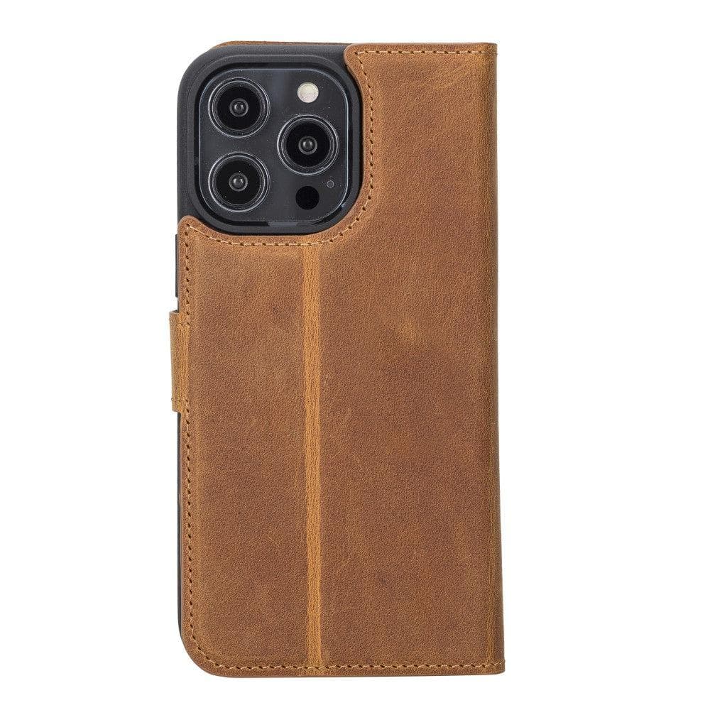 iPhone 14 Leather Wallet Case Detachable RFID MagSafe – Magic Mizuri Leather