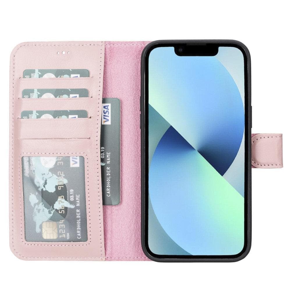 iPhone 14 Pro Max Leather Wallet Case Detachable RFID MagSafe – Magic Mizuri Leather