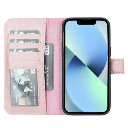 iPhone 14 Leather Wallet Case Detachable RFID MagSafe – Magic Mizuri Leather