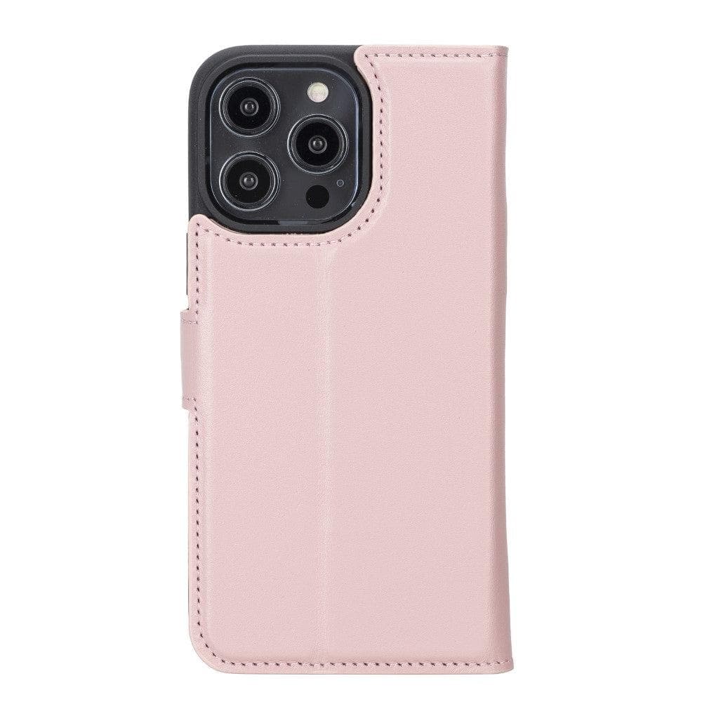 iPhone 14 Plus Leather Wallet Case Detachable RFID MagSafe – Magic Mizuri Leather