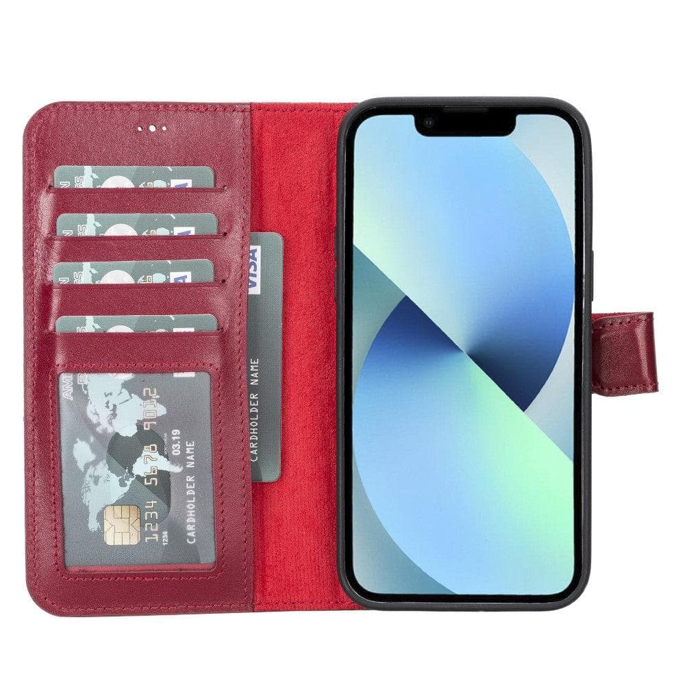 iPhone 14 Pro Leather Wallet Case Detachable RFID MagSafe – Magic Mizuri Leather