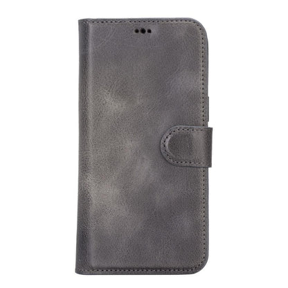 iPhone 14 Plus Leather Wallet Case Detachable RFID MagSafe – Magic Mizuri Leather