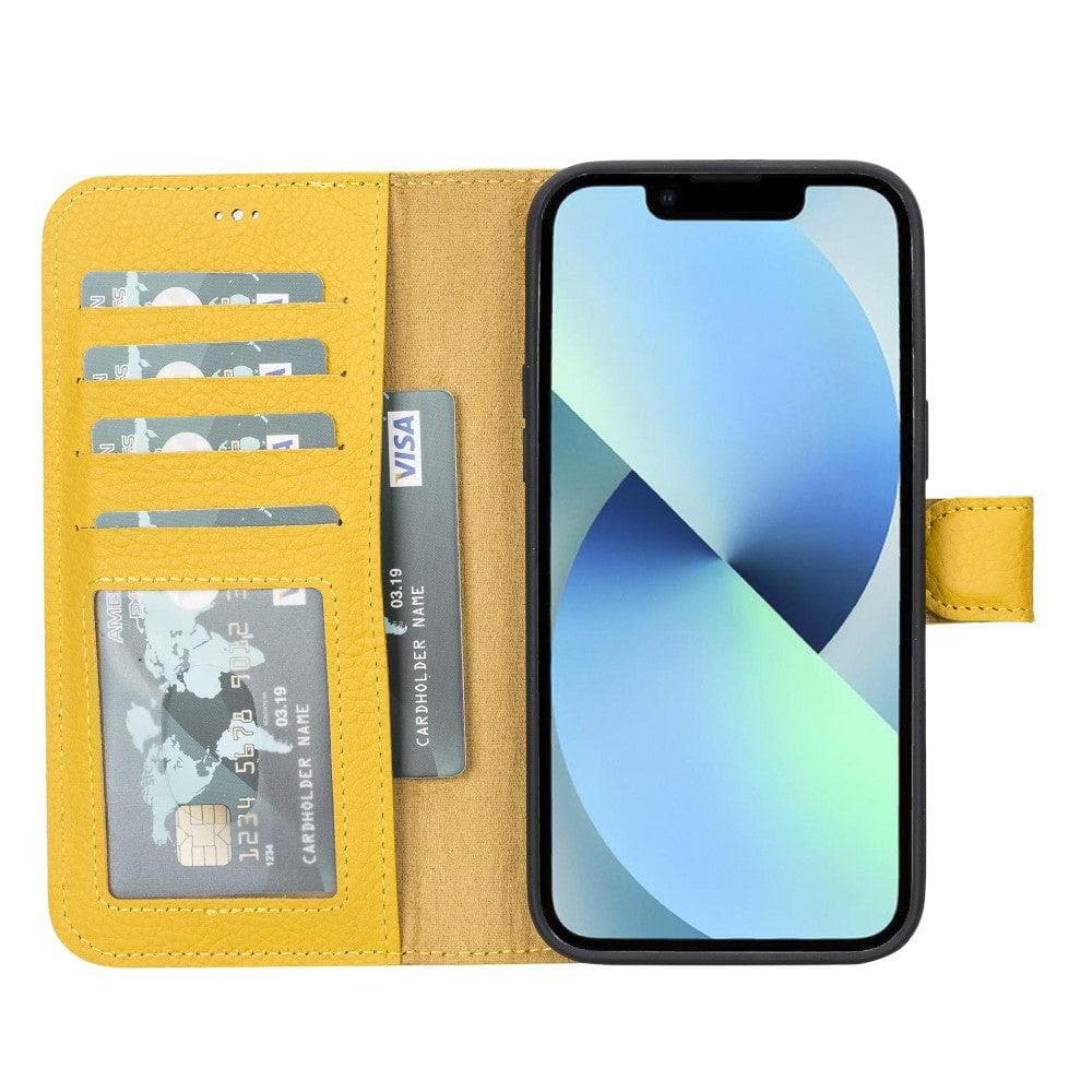 iPhone 14 Pro Leather Wallet Case Detachable RFID MagSafe – Magic Mizuri Leather
