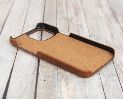 iPhone 14 Pro Full-Grain Leather Slim Case – Ultimate Jacket Mizuri Leather