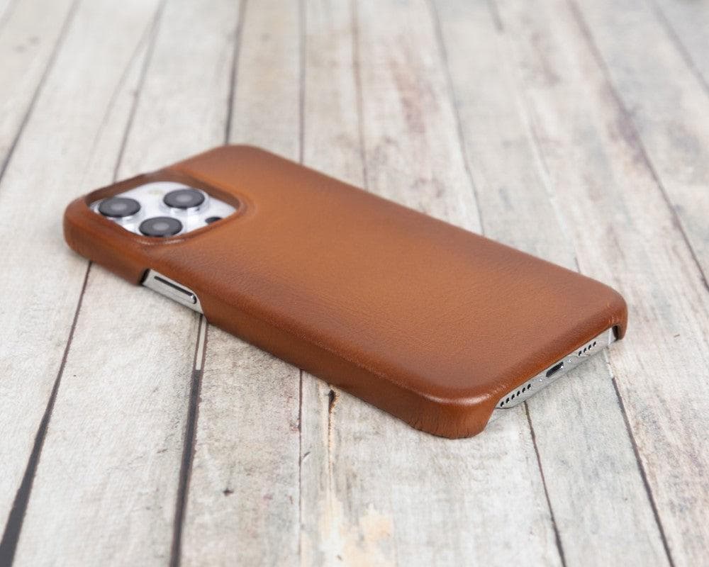 iPhone 14 Pro Full-Grain Leather Slim Case – Ultimate Jacket Mizuri Leather
