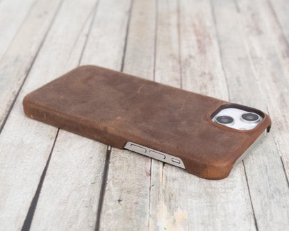 iPhone 14 Pro Full-Grain Leather Slim Case – Ultimate Jacket Mizuri Leather