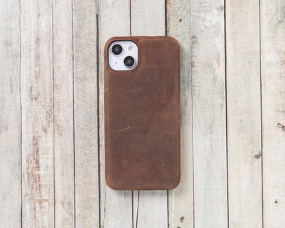 iPhone 14 Pro Full-Grain Leather Slim Case – Ultimate Jacket Mizuri Leather