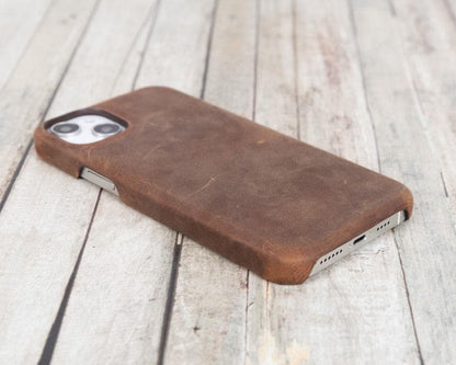 iPhone 14 Pro Full-Grain Leather Slim Case – Ultimate Jacket Mizuri Leather