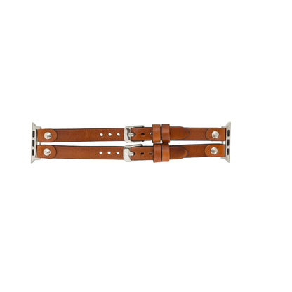 Durham Ely Leather Apple Watch Double Band Mizuri Leather