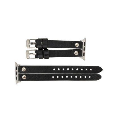 Durham Ely Leather Apple Watch Double Band Mizuri Leather