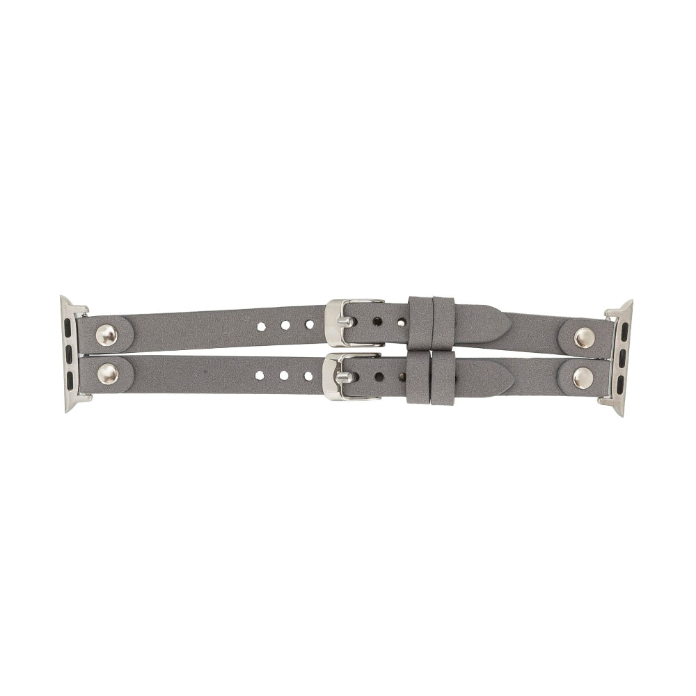 Durham Ely Leather Apple Watch Double Band Mizuri Leather