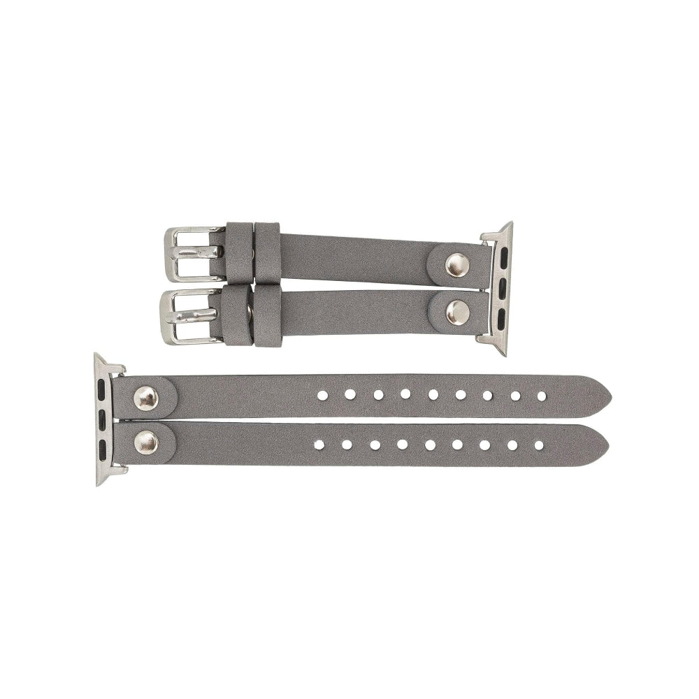 Durham Ely Leather Apple Watch Double Band Mizuri Leather