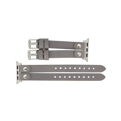Durham Ely Leather Apple Watch Double Band Mizuri Leather