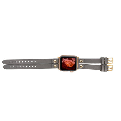 Durham Ely Leather Apple Watch Double Band Mizuri Leather