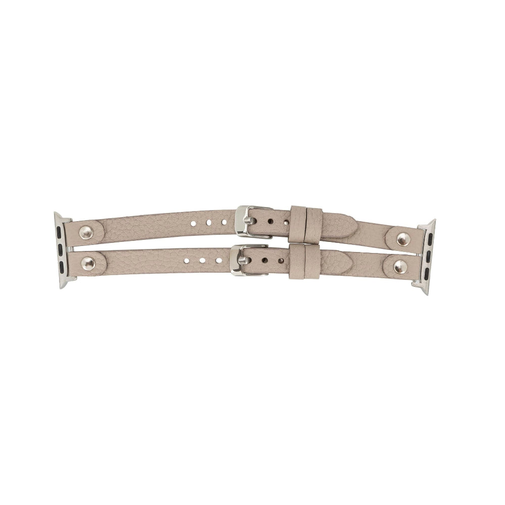 Durham Ely Leather Apple Watch Double Band Mizuri Leather