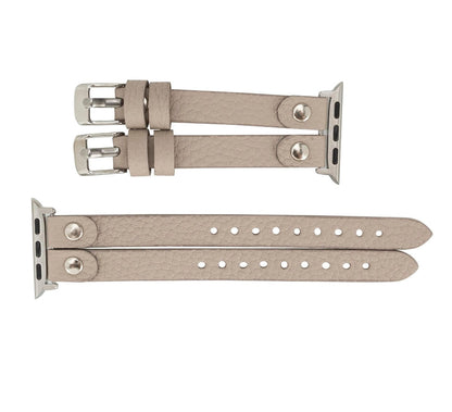 Durham Ely Leather Apple Watch Double Band Mizuri Leather