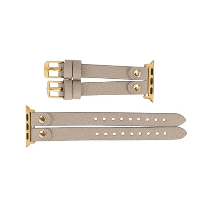 Durham Ely Leather Apple Watch Double Band Mizuri Leather