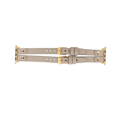 Durham Ely Leather Apple Watch Double Band Mizuri Leather