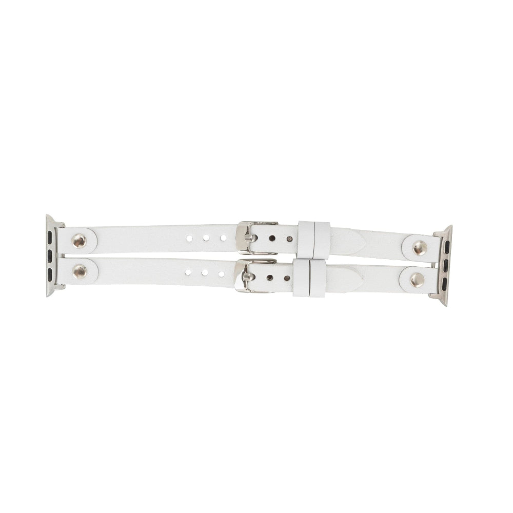 Durham Ely Leather Apple Watch Double Band Mizuri Leather