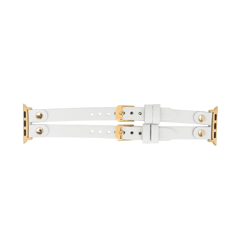 Durham Ely Leather Apple Watch Double Band Mizuri Leather