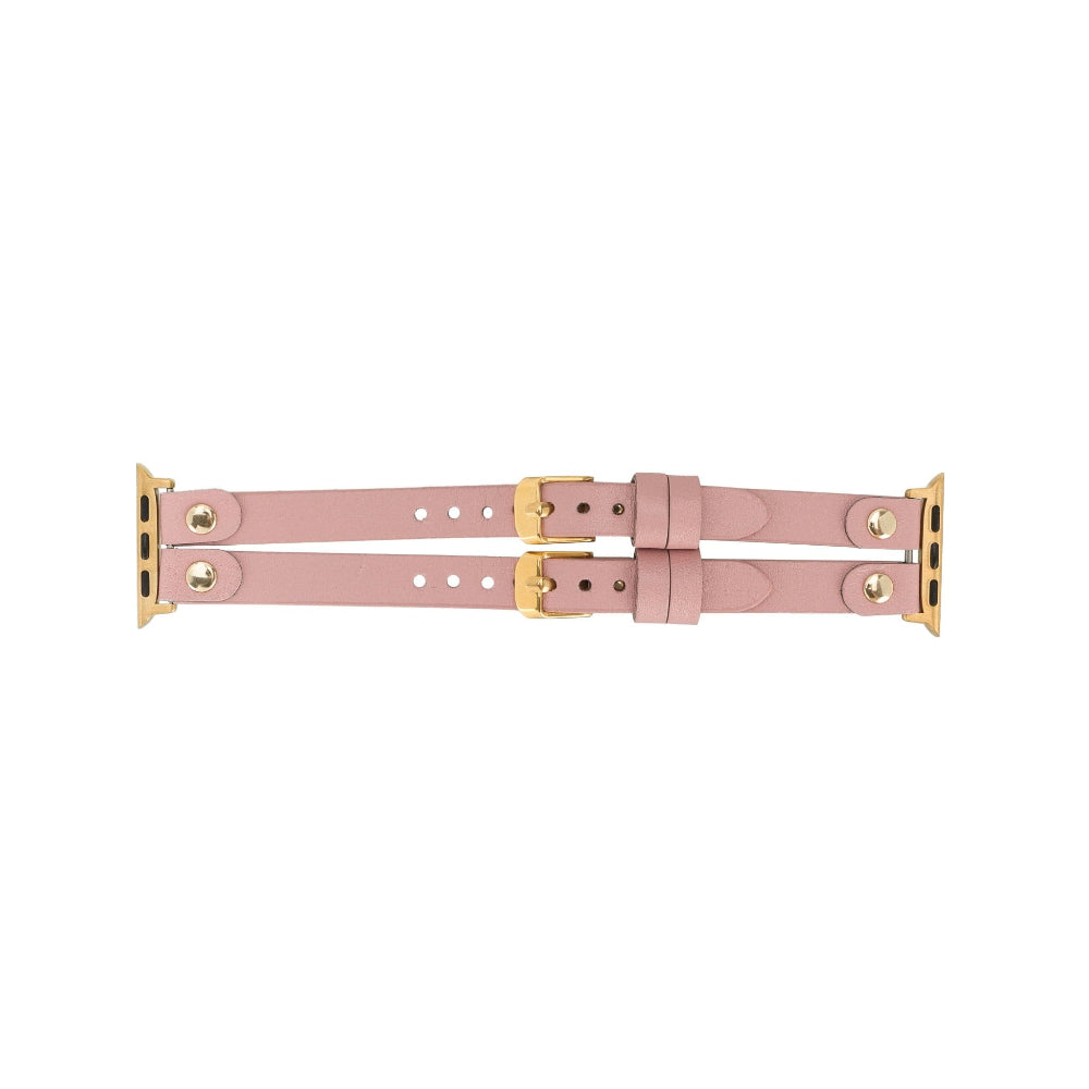Durham Ely Leather Apple Watch Double Band Mizuri Leather