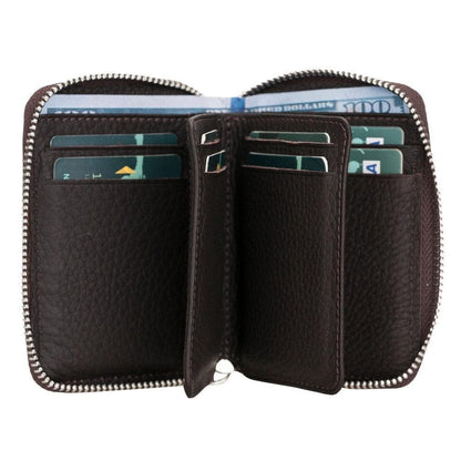 Elvis Leather Zipper Wallet Mizuri Leather