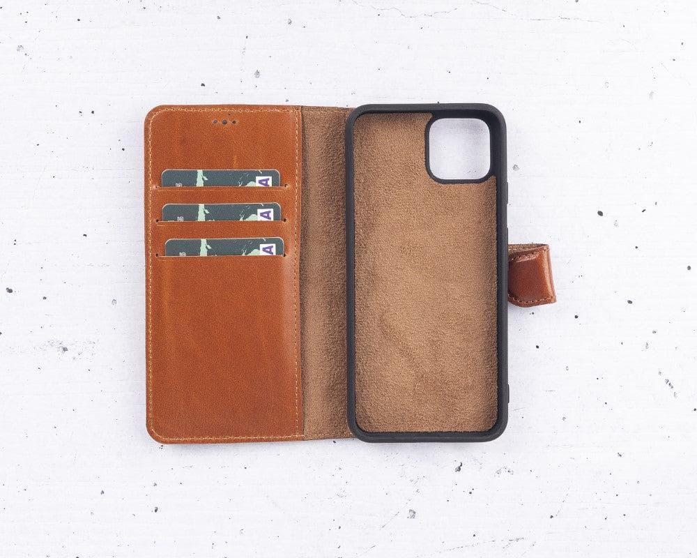 Google Pixel 4 XL Leather Wallet Case Detachable RFID – Magic Mizuri Leather