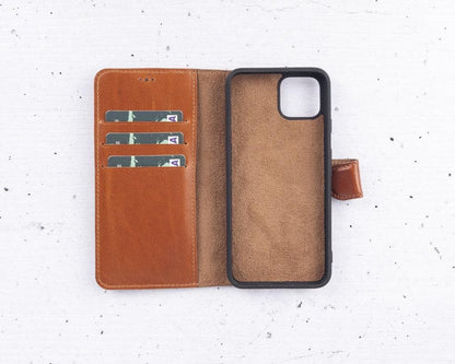 Google Pixel 4 XL Leather Wallet Case Detachable RFID – Magic Mizuri Leather