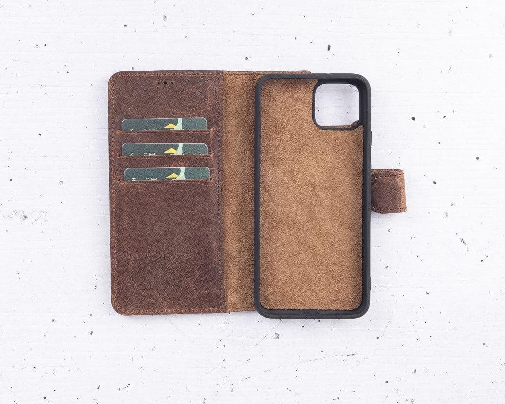 Google Pixel 4 XL Leather Wallet Case Detachable RFID – Magic Mizuri Leather