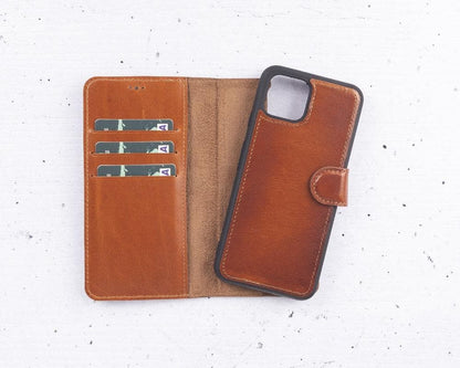 Google Pixel 4 XL Leather Wallet Case Detachable RFID – Magic Mizuri Leather