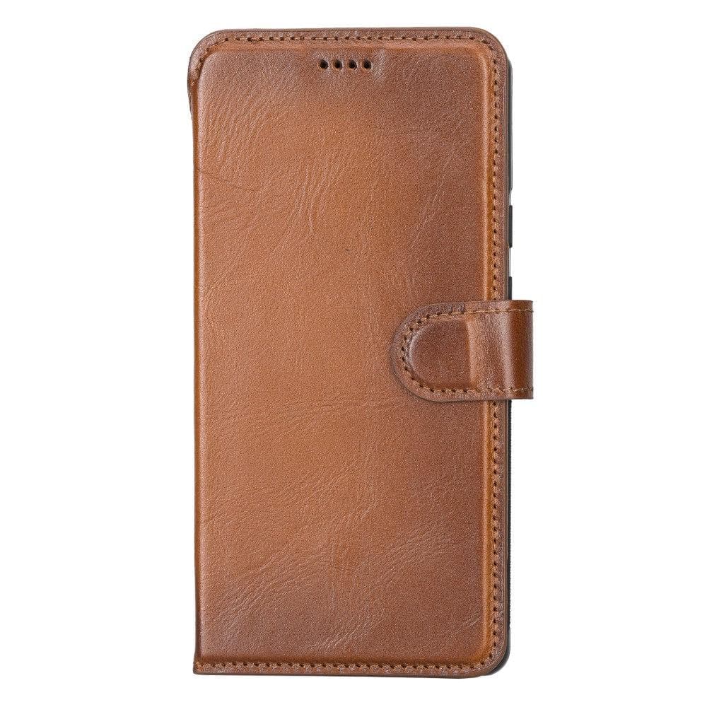 Google Pixel 6 Pro Leather Wallet Case Detachable RFID – Magic Mizuri Leather