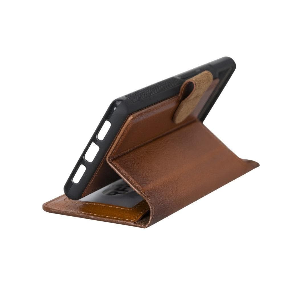 Google Pixel 6 Leather Wallet Case Detachable RFID – Magic Mizuri Leather