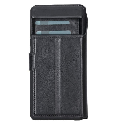Google Pixel 6 Pro Leather Wallet Case Detachable RFID – Magic Mizuri Leather
